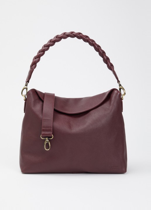 O My Bag Sienna schoudertas van leer