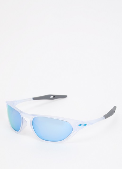 Oakley Cage Jacket zonnebril OO9537 - voorkant 4 lichtblauw
