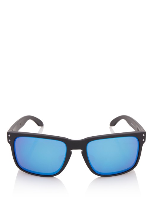 Oakley Holbrook zonnebril gepolariseerd OO9102 - voorkant 2 zwart