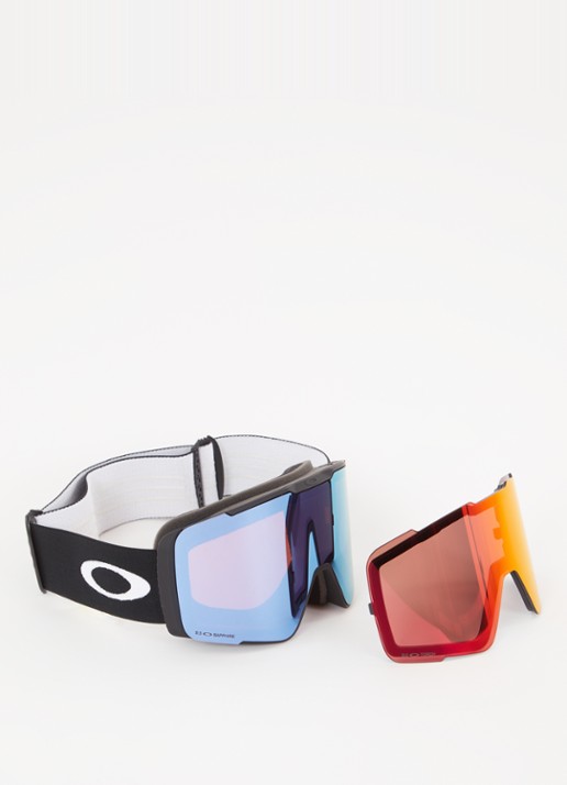 Oakley Line Miner Pro skibril met extra lens OO7136 - detail 2 zwart