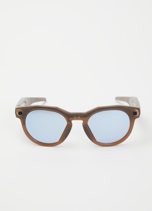 Oakley Meta HSTN zonnebril gepolariseerd OW8002 - detail bruin