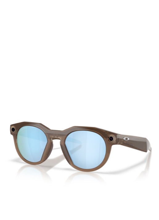 Oakley Meta HSTN zonnebril gepolariseerd OW8002 - voorkant 6 bruin