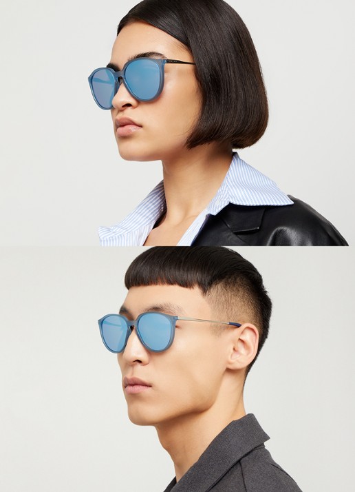 Oakley Sielo zonnebril gepolariseerd OO9288 - voorkant 5 lichtblauw