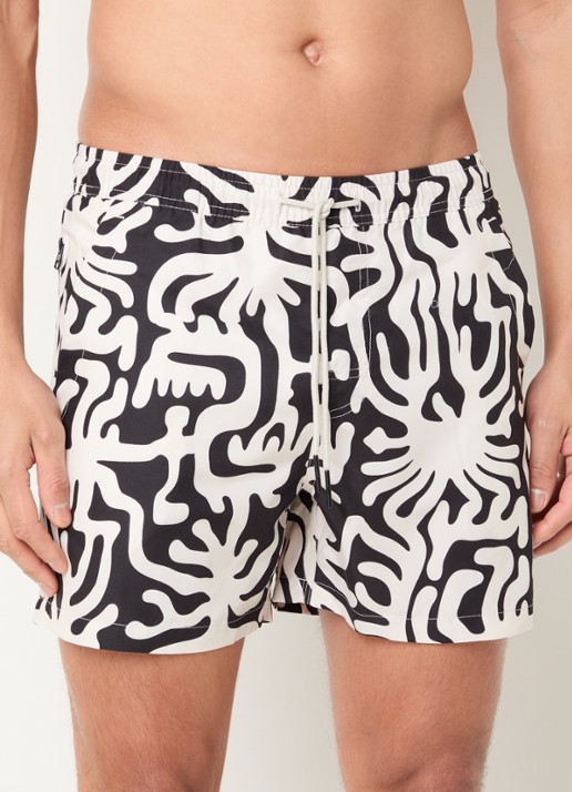 OAS Loefy zwemshorts met grafische print