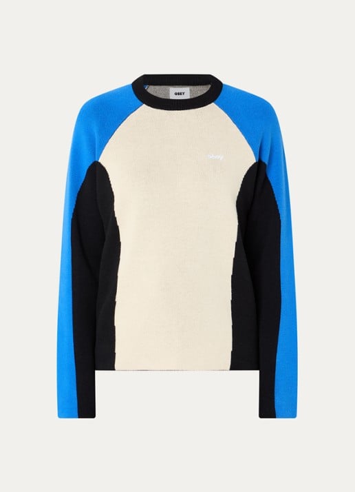Obey Angie trui met logoprint
