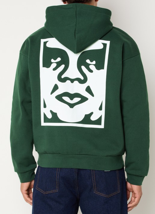 Obey Bold hoodie met logo