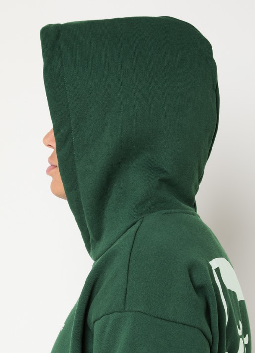 Obey Bold hoodie met logo - detail 2 groen