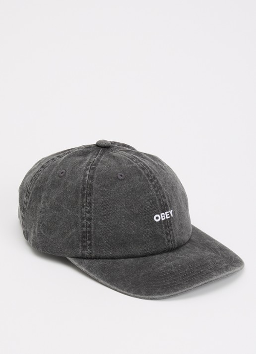 Obey Bold Pigment pet met logoborduring