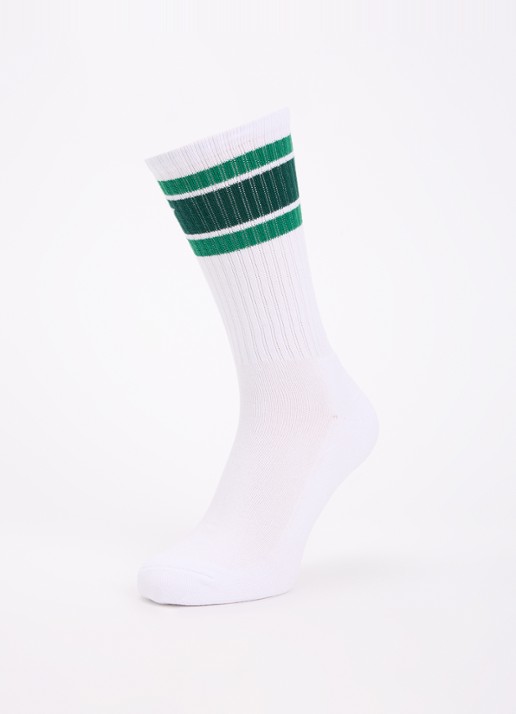 Obey Cooper sokken met logo - detail groen