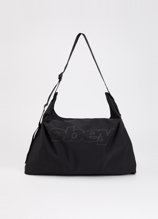 Obey Explorer crossbodytas met logo