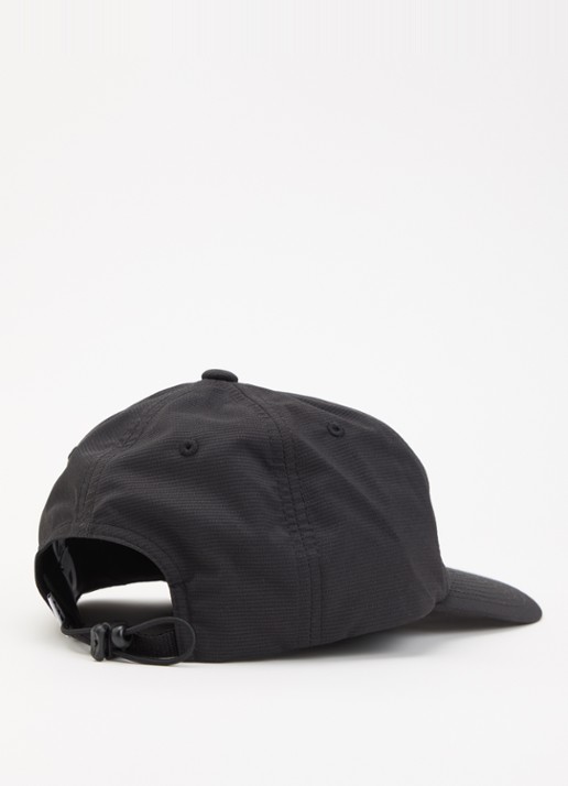 Obey Scamble 5 panel pet met logo  - detail 2 zwart
