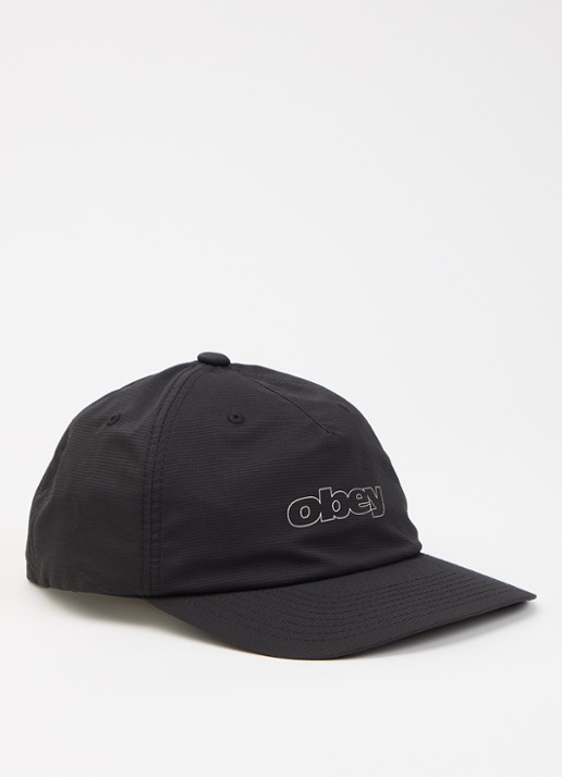 Obey Scamble 5 panel pet met logo