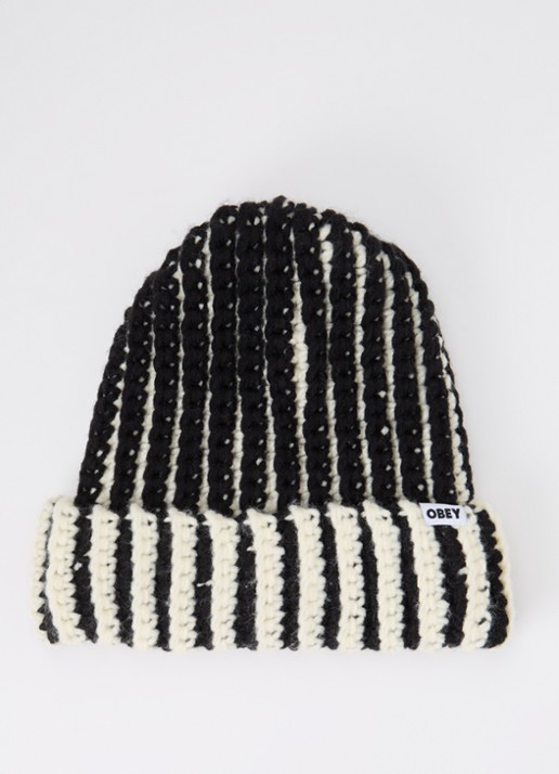 Obey Scout grofgebreide muts met logo
