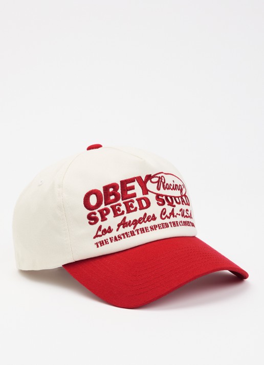 Obey Speed Squad 5 Panel pet met logoborduring