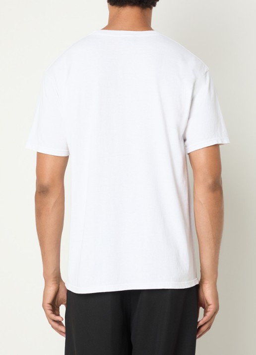 Obey T-shirt met logoprint - achterkant 4 wit