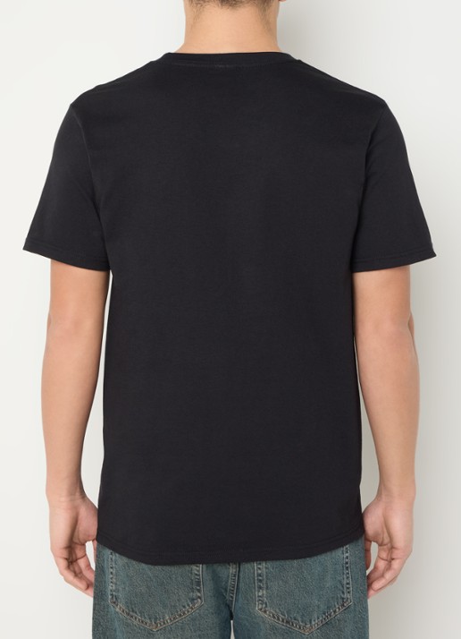 Obey Worldwide T-shirt met logo - achterkant 3 zwart