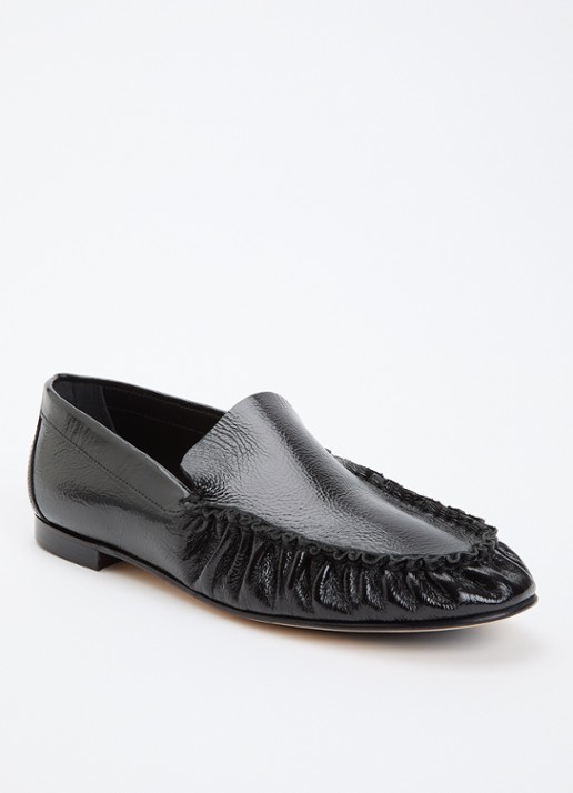 Odare Elena loafer van leer met lakfinish