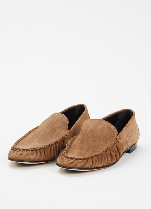 Odare Elena loafer van suéde  - detail 3 cognac