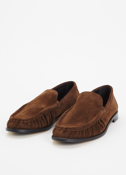 Odare Rudi loafer van leer  - detail 3 bruin