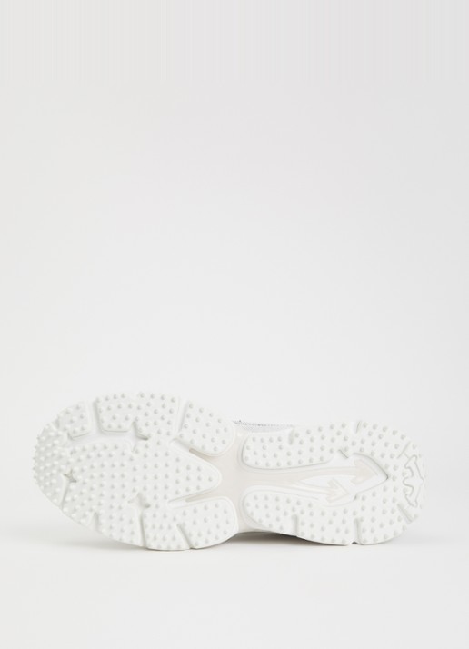 Off-White Be Right Back sneaker van denim - detail 4 wit