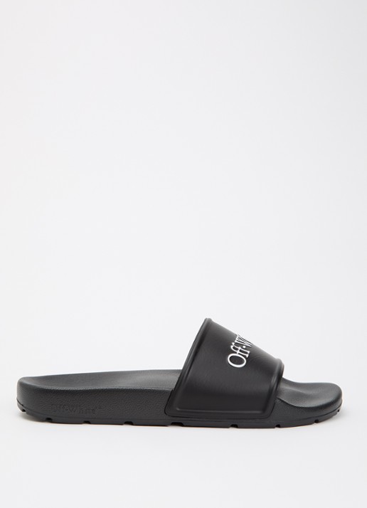 Off-White Bookish slipper met logo