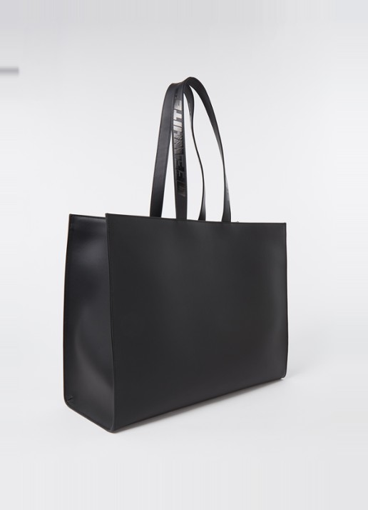 Off-White Diag Hybrid shopper van leer - achterkant 7 multicolor