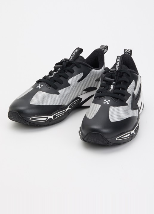 Off-White For Jumping sneakers met logo  - voorkant 2 wit