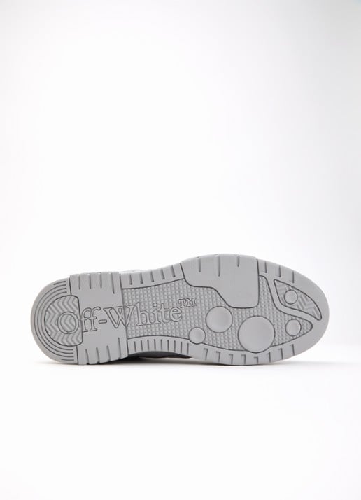 Off-White For Walking sneaker van suède - detail 3 grijs