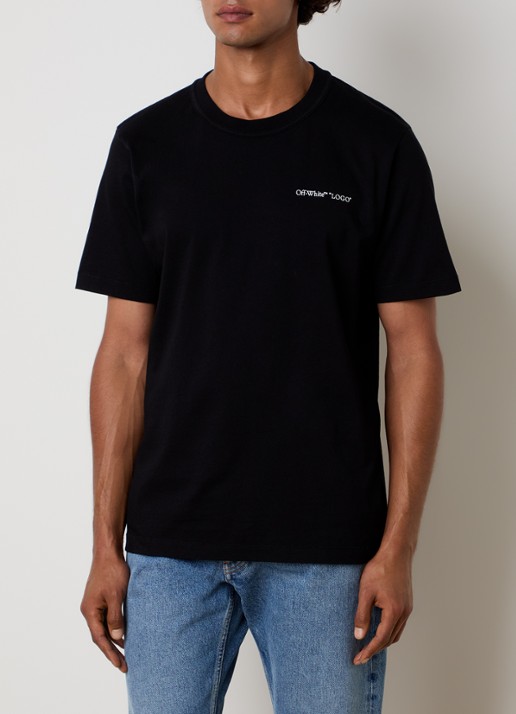 Off-White Logo Quote T-shirt met logo