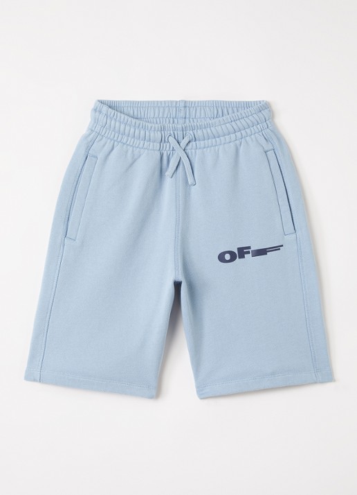 Off-White Loose fit korte joggingbroek met logo