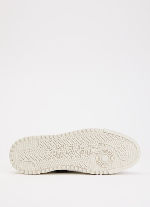 Off-White Low Top 3.0 Off Court sneaker met details van leer - detail 3 wit