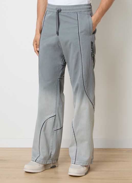 Off-White Offline straight fit trackpants met dip-dye dessin en trekkoord