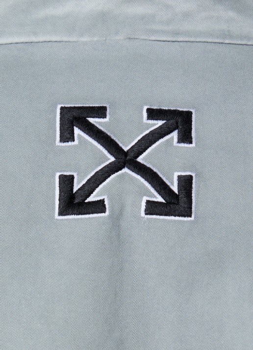 Off-White Offline trackvest met steekzakken - detail 6 grijs