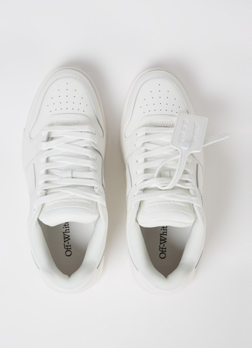 Off-White Out Of Office sneaker van kalfsleer  - detail 3 wit