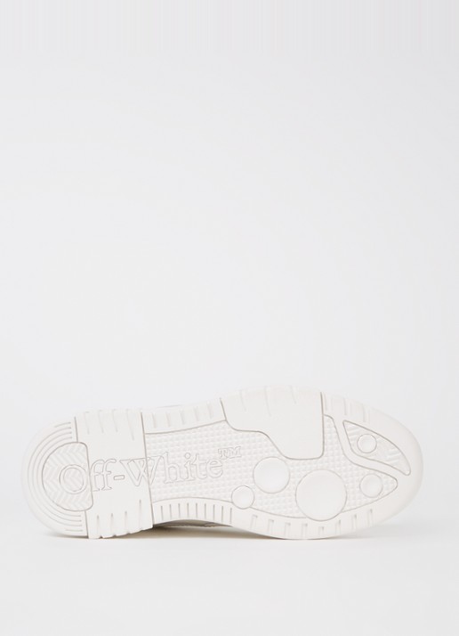 Off-White Out Of Office sneaker van kalfsleer  - detail 4 wit