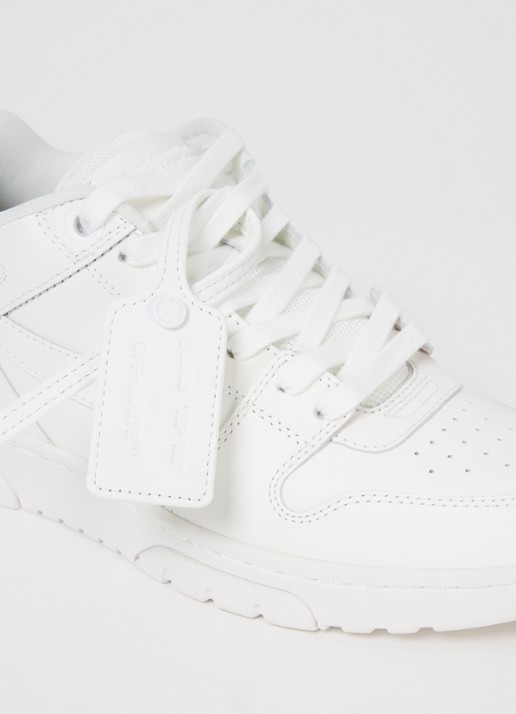 Off-White Out Of Office sneaker van kalfsleer  - detail 5 wit