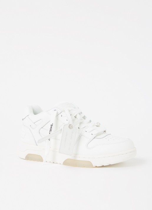 Off-White Out of Office sneaker van kalfsleer - voorkant 6 wit