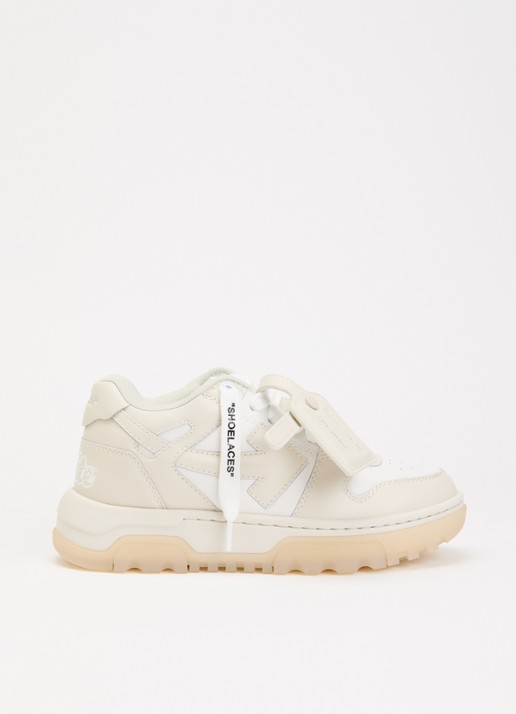 Off-White Out Of Office sneaker van kalfsleer