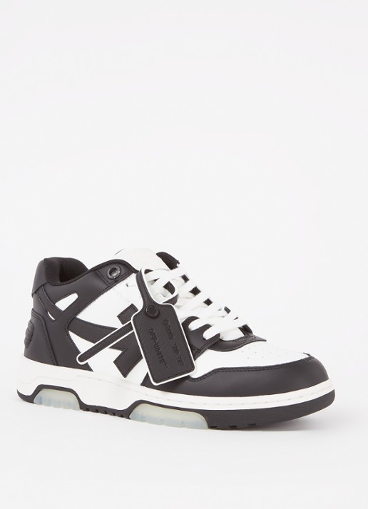Off-White Out Of Office sneaker van kalfsleer