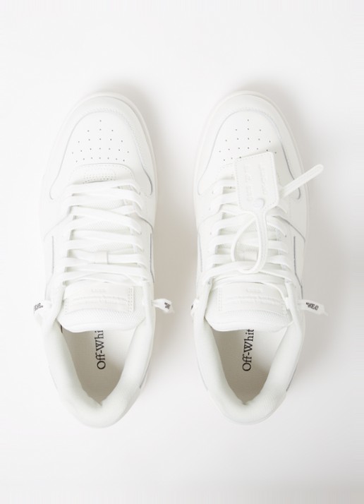 Off-White Out Of Office sneaker van kalfsleer - detail 4 wit
