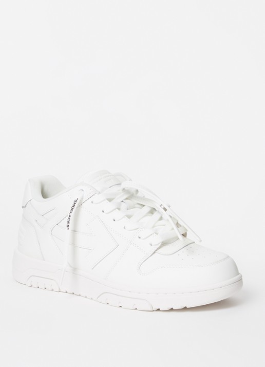 Off-White Out Of Office sneaker van kalfsleer