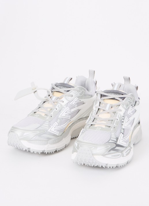Off-White Ow Be Right Back sneaker met mesh details - detail 4 grijs