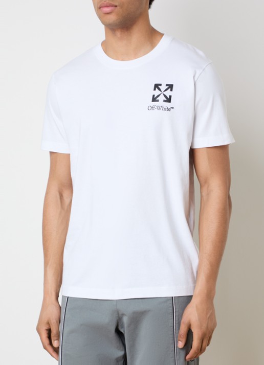 Off-White Small Arrow T-shirt met logoprint