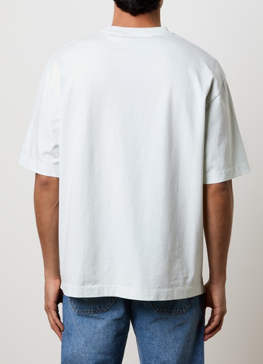 Off-White Statement T-shirt met logoprint - achterkant 5 mint