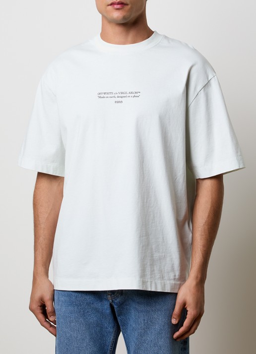 Off-White Statement T-shirt met logoprint