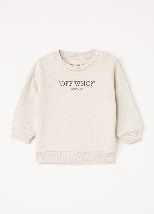 Off-White Sweater met logoprint
