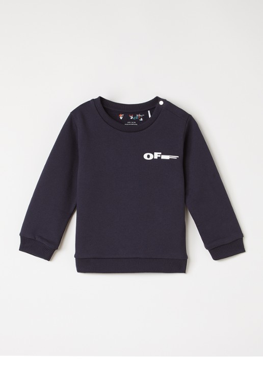 Off-White Type sweater met logo- en bakprint