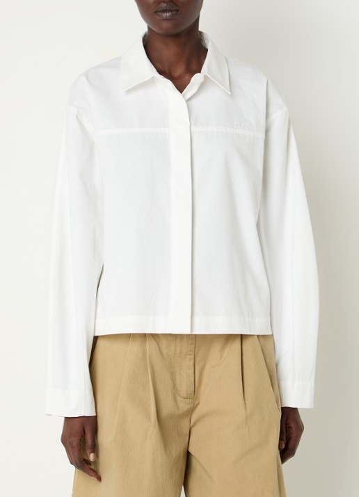 OLAF Blouse met logoborduring