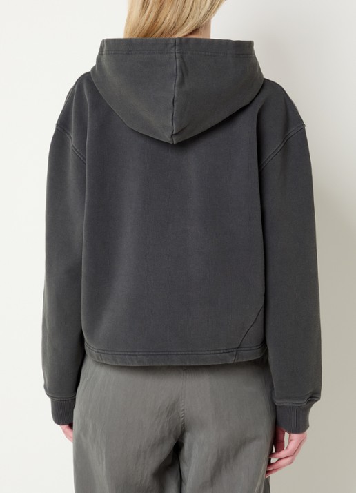OLAF Hoodie met logo - achterkant 3 antraciet