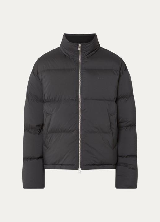 OLAF Puffer jack met ritszakken en logo